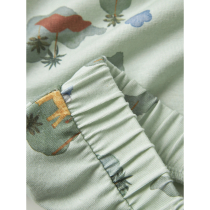 NAME IT Bukser Hello Pale Aqua